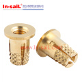 OEM/ODM Fasteners Knurled Threaded Brass Insert Nut